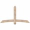 Ekena Millwork Bellingham Smooth Timber Gable Bracket, Douglas Fir, 72"W x 42"H x 5 1/2"D x 5 1/2"F, 14/12 Pitch GBW072X42X0606BEL00SDF - alternate 1
